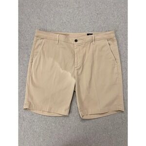 AG‎ Adriano Goldschmied Shorts Mens 40R Wanderer Slim Trouser Golf Preppy Khaki